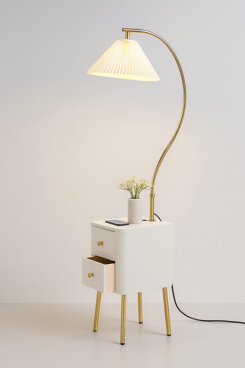 Podna lampa Lunara